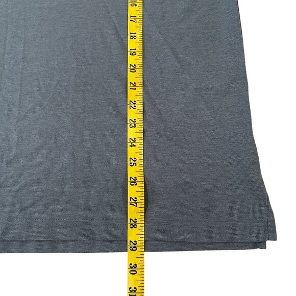 Travis Mathew Polo Golf Shirt Men's Size Large Gray Casual Preppy - Picture 4 of 5